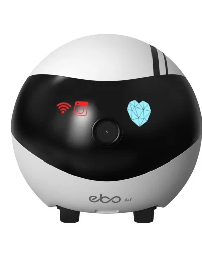 zz Intelligent pet dog AI interactive companion Ebo X Wireless Security Camera Self-charging Moving Pet Companion Robot For Cat