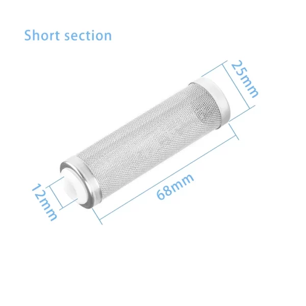Fish Tank Filter Stainless Steel Inlet Case Mesh Shrimp Nets Special Cylinder Filters Inflow Inlet Protect Aquarium Accessories - Image 8