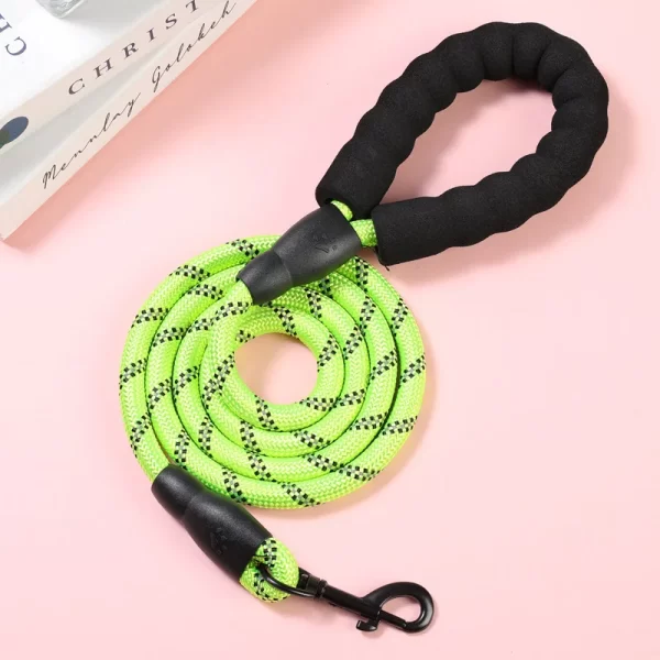 Strong Pet Leash Reflective Large Small Dog With Comfortable Padded Handle Double Heavy  Traction Rope Enhance Safety And Contr - Image 10