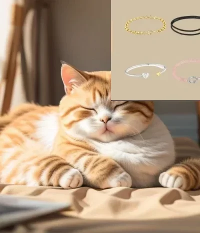 2025 New high-end Spanish fashion cat accessories, fashionable pet gifts holiday party gifts, high-quality high-end products 7