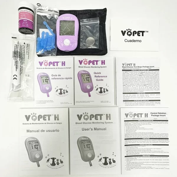 Blood Glucose Meter Blood Glucose Monitoring System For Pet Use Professional Diabetes Management for Pets Accessories Clinic - Image 7