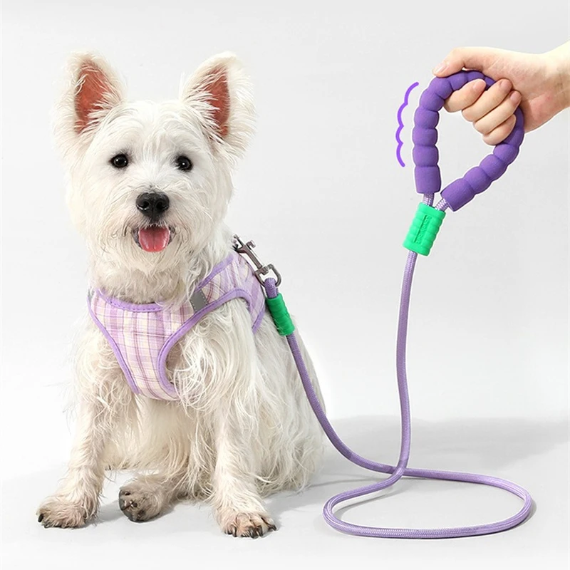 150cm Dog Leash Soft Handle Escape Proof Pet Leashes For Small Medium Large Dogs Reinforced Dog Leading Leash Pet Supplies - Image 2