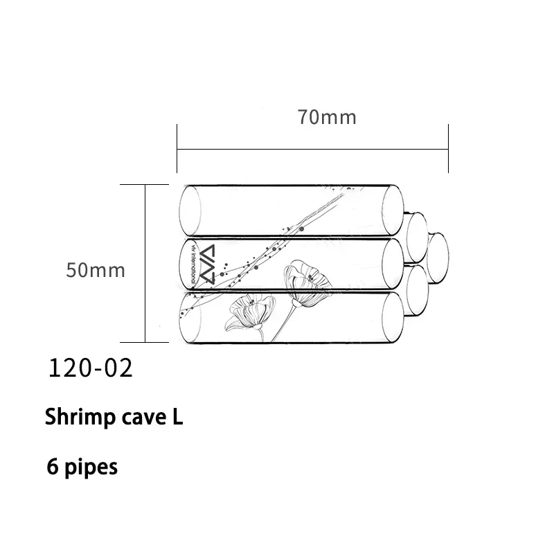 VIV Aquarium Supplies Crystal Shrimp Nest Glass Feeding Basin Feeding Tube Fish Tank Accessories ADA Quality - Image 6