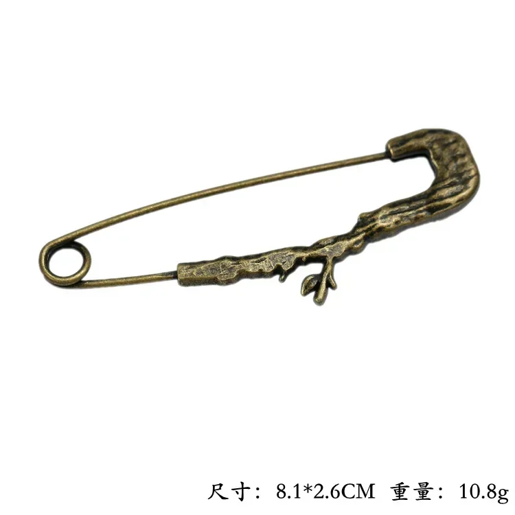 Creative Bird Pin Alloy Retro Branches Bamboo Brooch Simple Sweater Shawl Buckle Cardigan Hat Pin Women Men Accessories Jewelry - Image 15