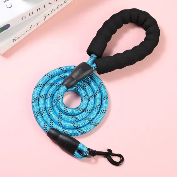Strong Pet Leash Reflective Large Small Dog With Comfortable Padded Handle Double Heavy  Traction Rope Enhance Safety And Contr - Image 13