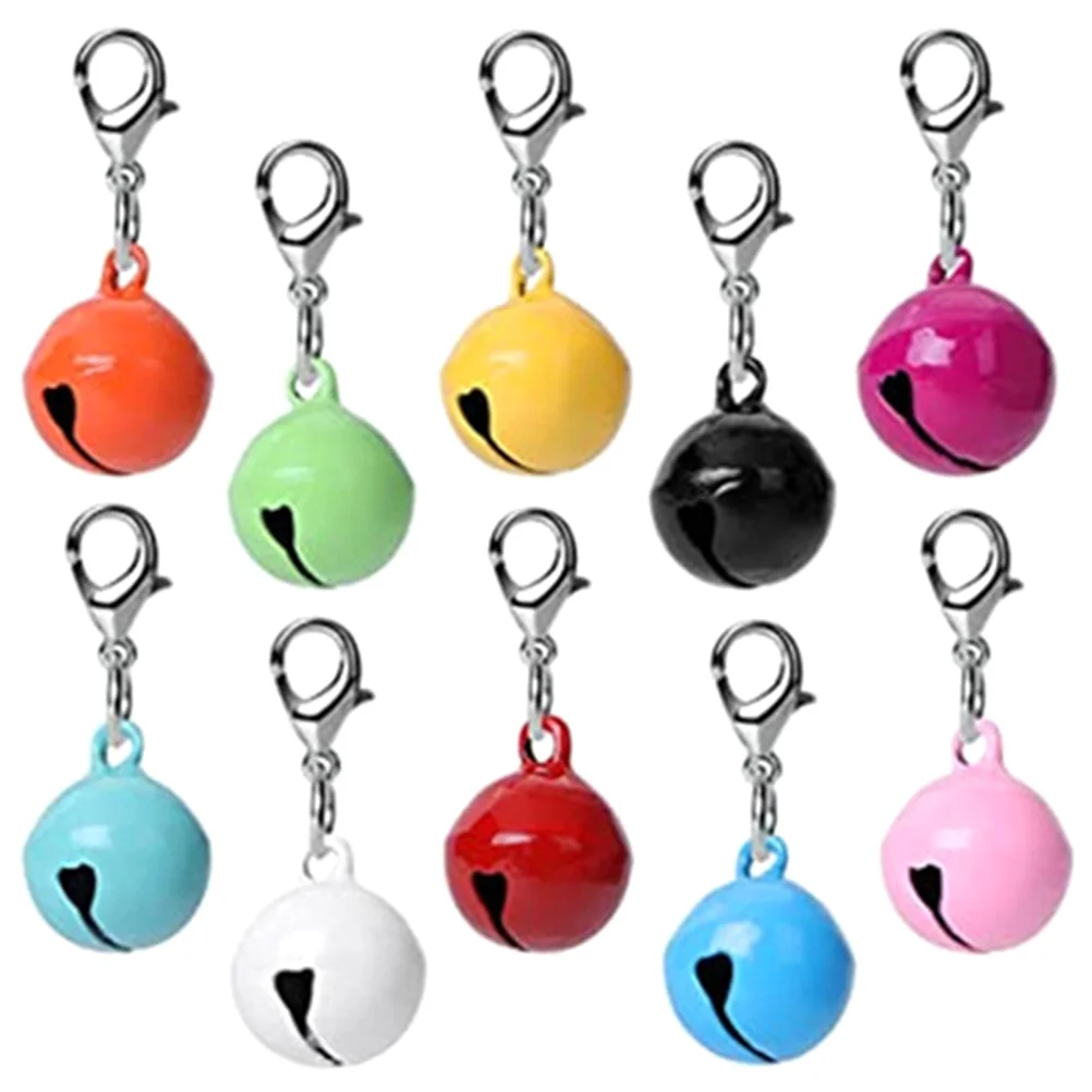 10 Pcs Pet Collar Accessories Dog Cat Supplies Metal Hanging Bells Loud Sound Small Bell Pet Products Cat Collars Leads - Image 5