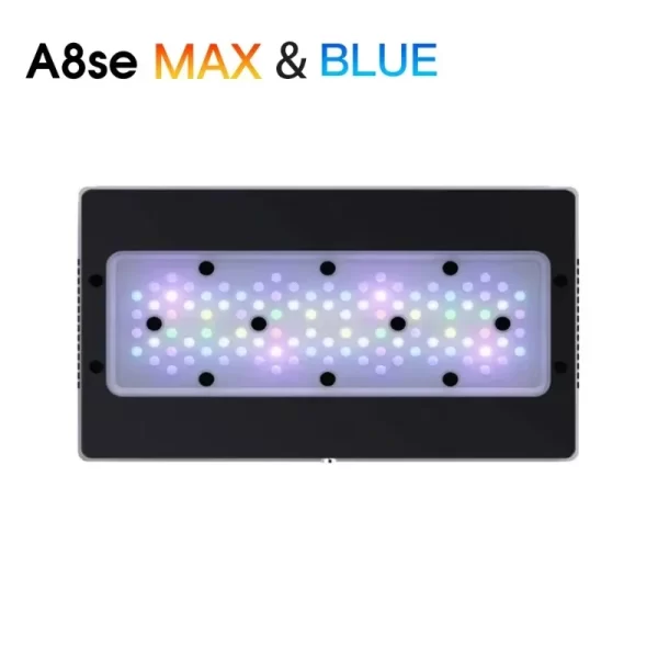 A8se II Max & Blue 240W WiFi-Enabled APP-Controlled LED Light for Saltwater Aquariums Ideal for SPS & LPS Corals - Image 3