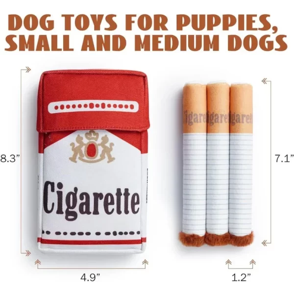 Funny Interactive Puppy Dog Chew Squeak Toys Cigarettes Toys for A Dog Things for Dogs Accessories Plush Supplies Pet Products - Image 6