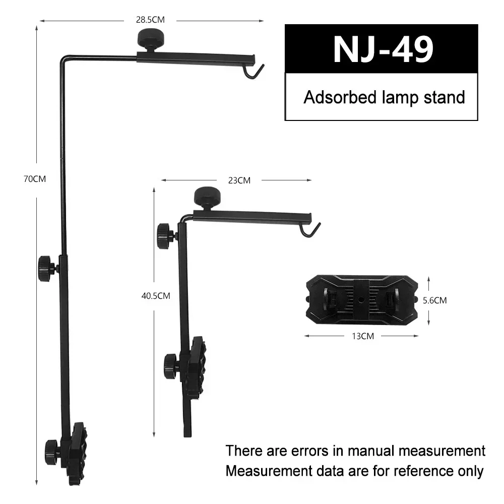 Reptile Accessories for Lizard Portable Detachable Adjustable Reptile Pet Basking Back Adsorption Hanging Lampshade Lamp Holder - Image 7