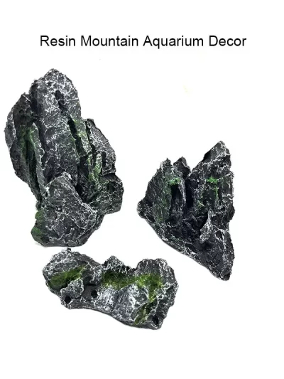 Simulated Stone Aquarium Decor Beautiful Stone Rockery Landscaping Fish Tank Resin Decoration Aquarium Accessories