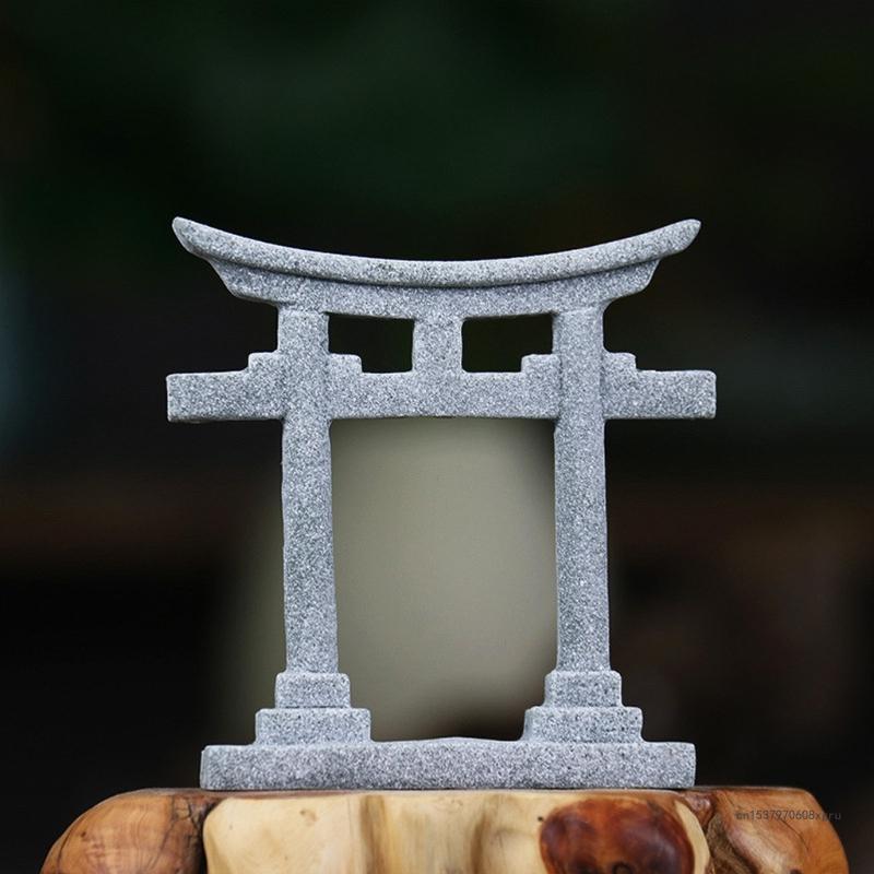 Japanese Torii Gate Fish Tanks Decorations for Aquariums Statue Bridge Ornament - Image 18