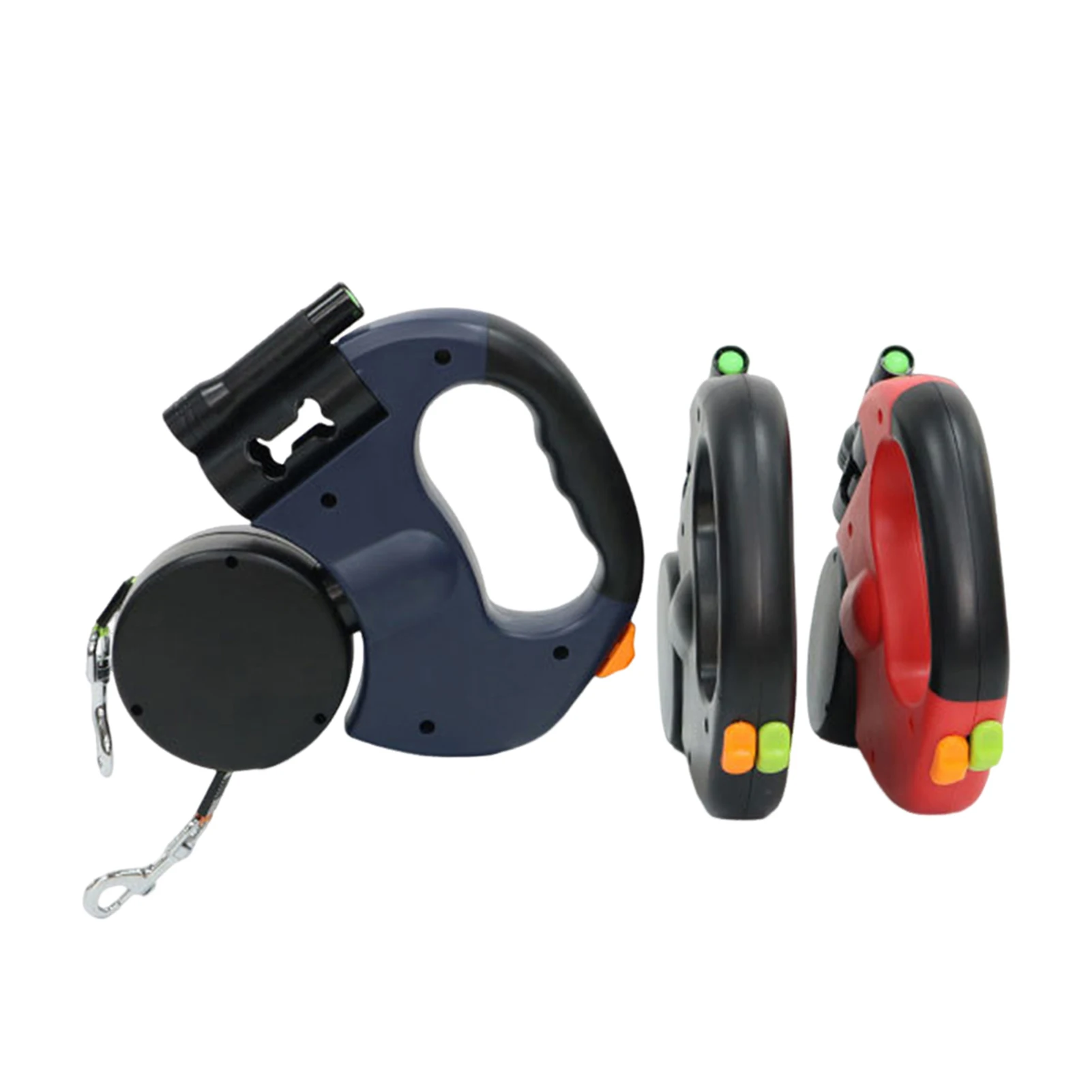 Dual Retractable Pet Dog Safe Rope With Led Lights Wear Lightweight Adjustables Cat Dog Walk Running Leads Pet Accessories - Image 3