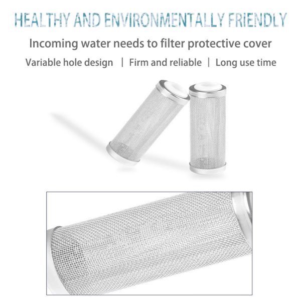Fish Tank Filter Stainless Steel Inlet Case Mesh Shrimp Nets Special Cylinder Filters Inflow Inlet Protect Aquarium Accessories - Image 11