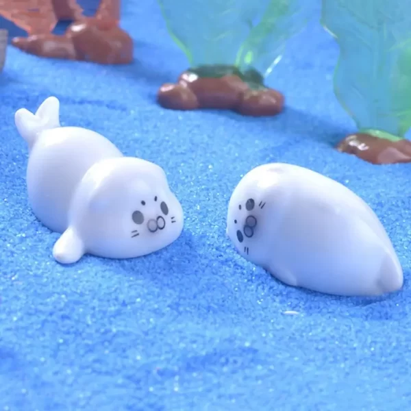 Cute Little Sea Lion Micro Landscape Fish Tank Small Ocean Marine Animal Ornaments Aquarium DIY Decorative Accessories - Image 9