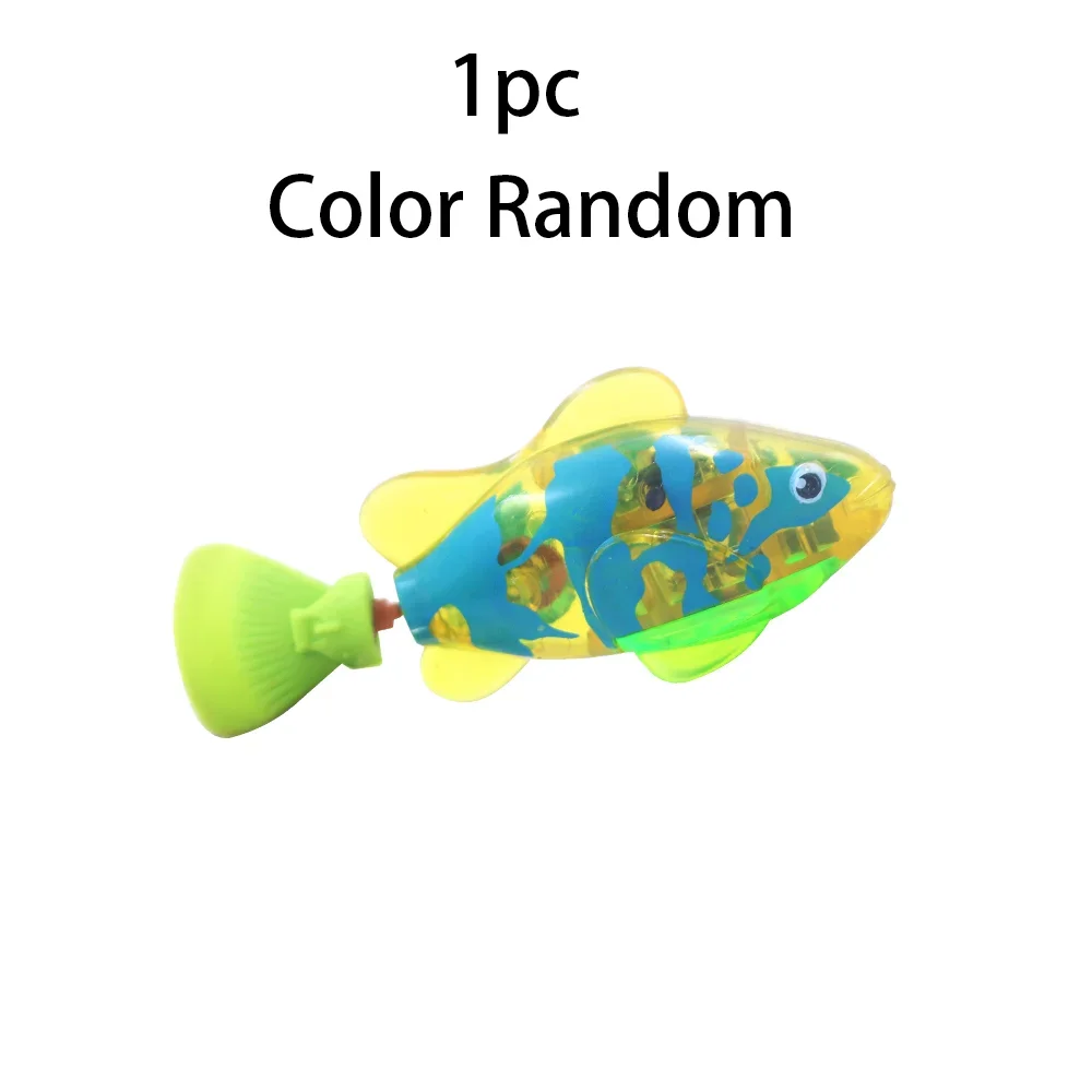 Luminous Induction Electric Fish Playing in Water Toy, Simulated Electronic Fish for Luminous Swimming Interest Electronic Fish - Image 7