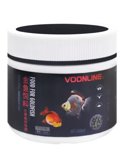 Voonline Goldfish Food High-Protein Formula for Body Enhancement Scientific Nutrition for Optimal Growth and Vibrant Hue