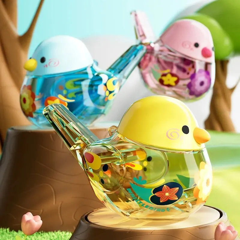 Water Bird Whistle for Infants and Children Toys, Bird's Call for Babies, Can Add Water to Whistle for Training Musical Instrume - Image 2
