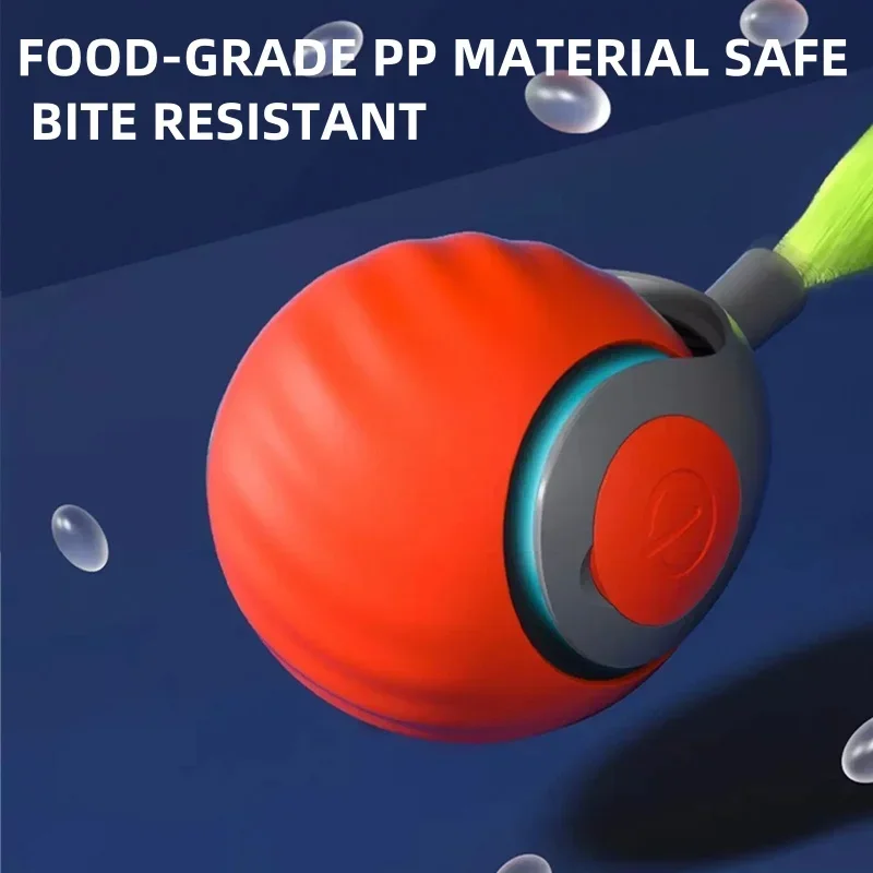 Smart Cats Toy Ball Electric Ball for Cats With Feather Teaser Intelligent Automatic Movement Active Scrolling Pet Toys Supplies - Image 4