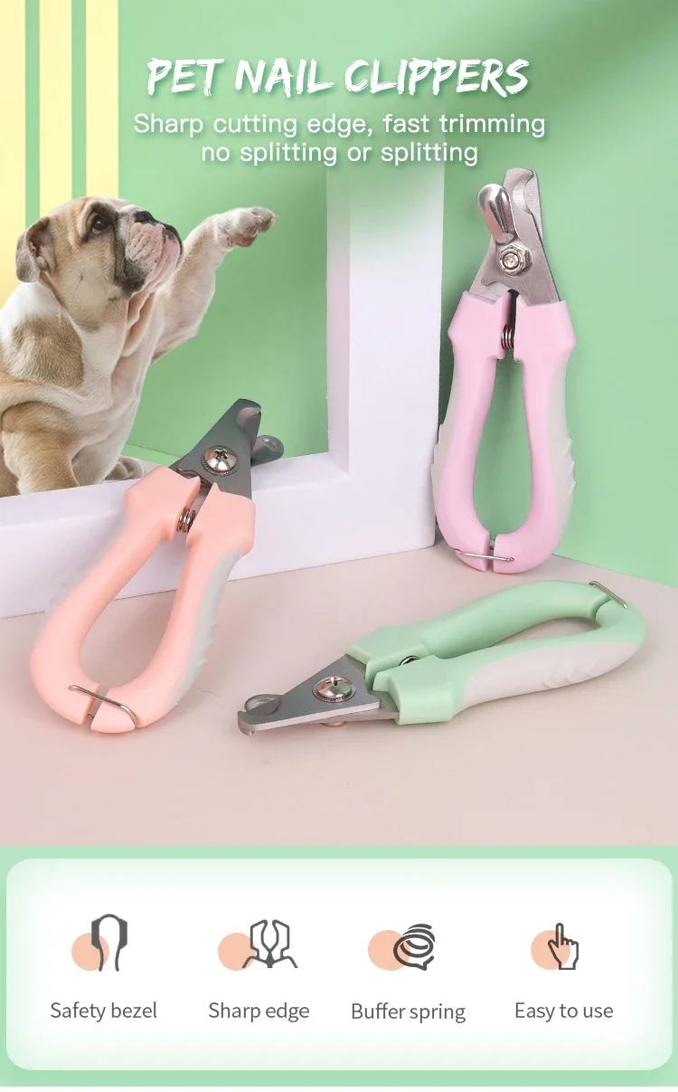 Nail Clippers for Pet Cleaning and Grooming Supplies, Dog and Cat Nail Clippers, Pet Accessories - Image 9