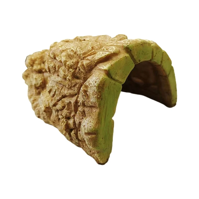 Landscaping Decorations Resin RockStone Cave Shelter House Aquariums Ornament - Image 7