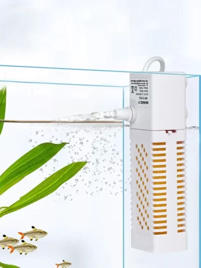 Submersible Aquarium Internal Filter With Built-in Circulating Pump Fish Tank Filters Silent USB Filter For Fish Tank Dropshipp