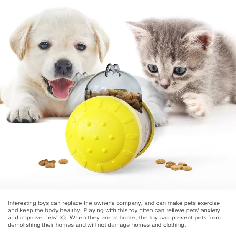 Dog Slow Feeder Toys Interactive Puzzle Durable Dog Food Dispenser Mental Treat Stimulation Chase Rolling Puppy Toy Pet Supplies - Image 5