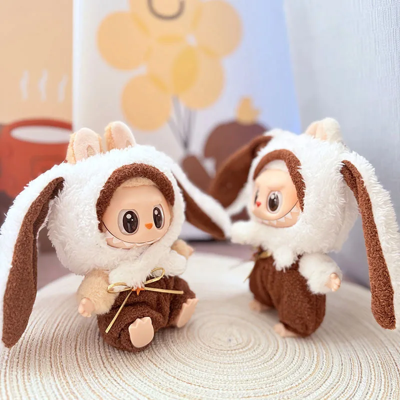 Labubu Doll‘s Baby Design Clothes rabbit style High-quality Dress The Monster Outfit Accessories suit cute Clothing Gift Kid's - Image 2
