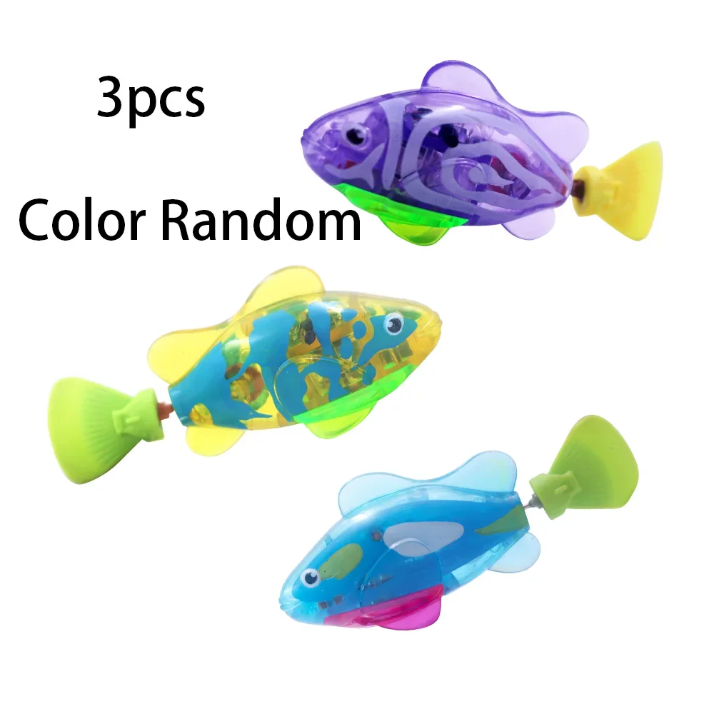 Luminous Induction Electric Fish Playing in Water Toy, Simulated Electronic Fish for Luminous Swimming Interest Electronic Fish - Image 9