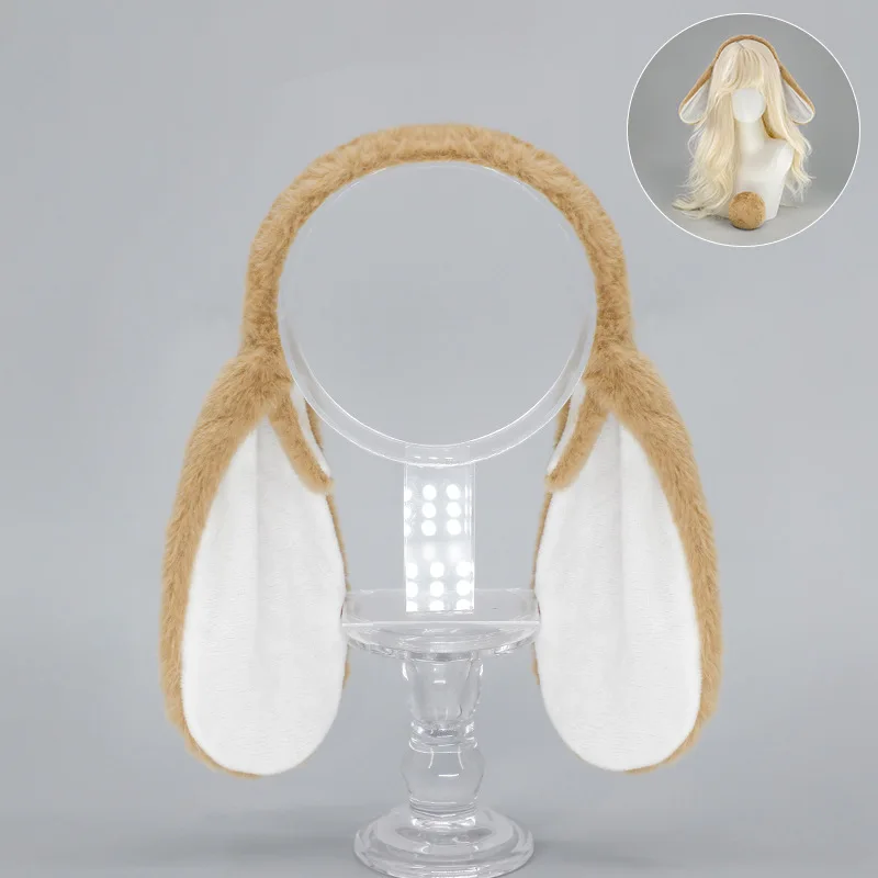 Headband for Hair Rabbit Ear Lolita Cosplay Hair Accessories Plush Japanese Style Lolita Hair Accessories Y2K Accessories - Image 7