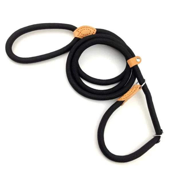Dog Leash Slip Rope Lead Leash Heavy Duty Braided Rope Adjustable Loop Collar Training Leashes for Small Medium  Dogs - Image 8