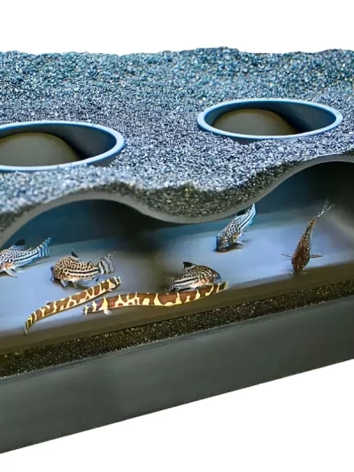 Benthic organisms, underground slopes, caves, double hole aquariums, aquariums, scenic hiding places, cave aquariums, decorative