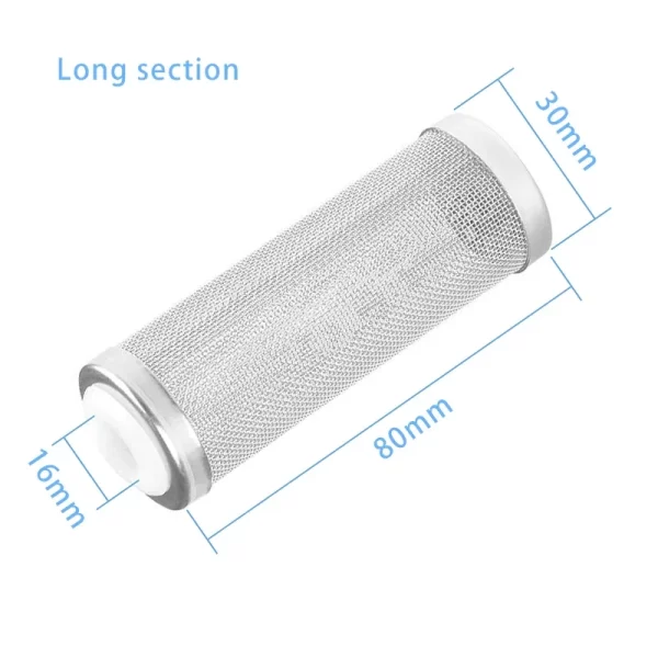 Fish Tank Filter Stainless Steel Inlet Case Mesh Shrimp Nets Special Cylinder Filters Inflow Inlet Protect Aquarium Accessories - Image 7