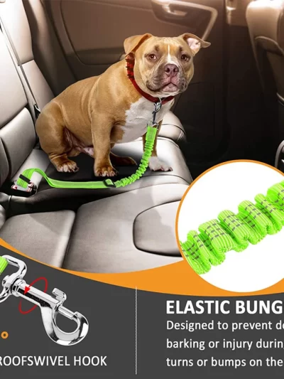 Pet supplies, car seat belts, dog leashes, retractable cushioning, elastic reflective safety ropes, dog leashes
