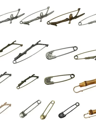 Creative Bird Pin Alloy Retro Branches Bamboo Brooch Simple Sweater Shawl Buckle Cardigan Hat Pin Women Men Accessories Jewelry