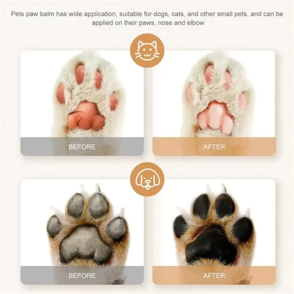 15gPet Paw Balm Cat Dog Caring Supplies Foot Moisturizer Household Care Winter Paws Cream Cat Grooming Dog Supplies Pet Products - Image 12