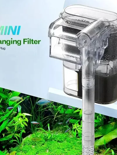 New Suspended Filter For Fish Tanks, Mini Filter, USB, 2.5W, 250H/L Suitable For Fish Tanks Below 30cm, Aquariums