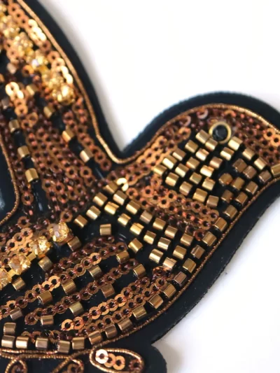 Fashion 3D Bird beaded patches for clothing cute Animal letter Rhinestone appliques Sequins parche DIY clothes accessories