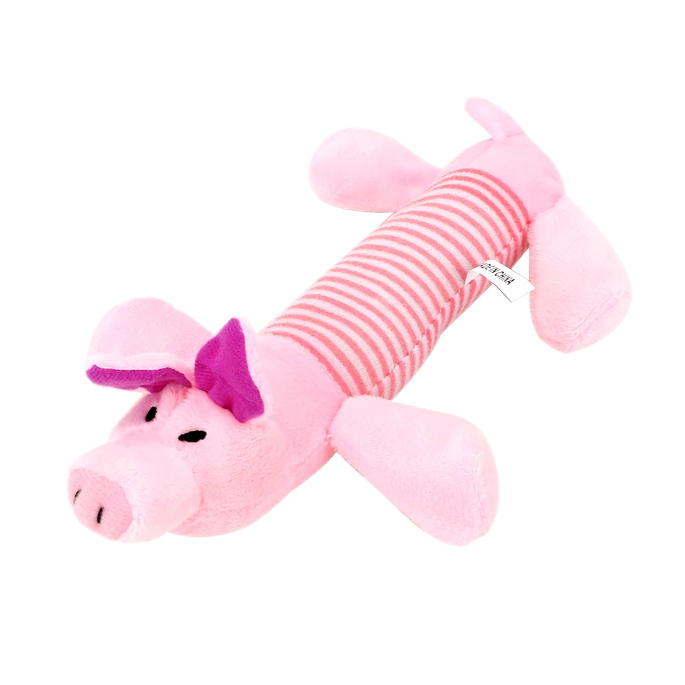 Dog Cat Fleece Toys Elephant Duck Pig Chicken Legs Pet Funny Plush Toys Fit for All Pets Popular Squeak Chew Sound Dolls - Image 9