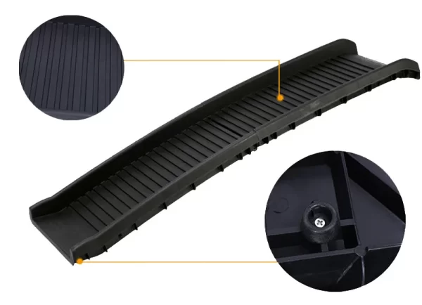 Folding Ladder for Pet, Large Dog Ramp, Car Stairs, Non-Slip Plastic Cat Climbing, Safety Ramps, High Beds, SUV Trucks - Image 13
