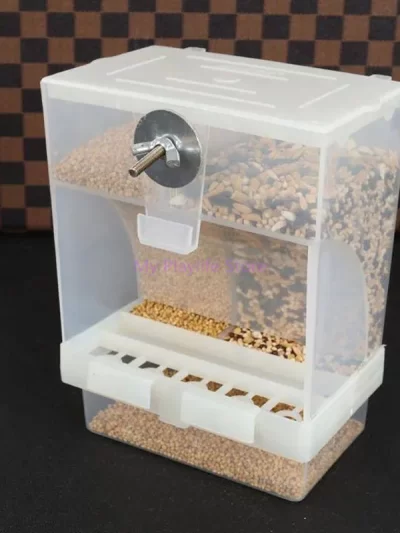 Birds Feeder Automatic Feeders Poultry Feeding Tool Food Container Storage For Pigeon Parrot Chicken Pet Bird Feeding Device
