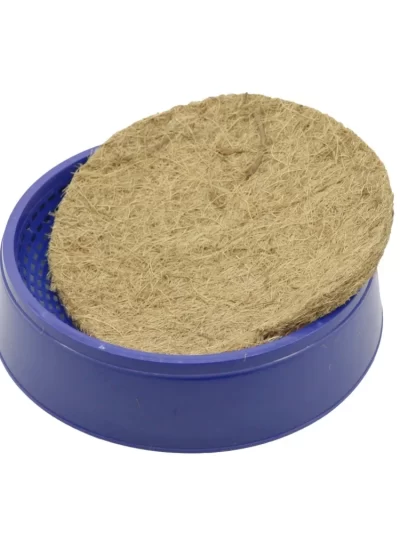 Birdcage Bird's Nest Pigeon Nest&Mat Dehumidification Breathable Birds Supply Natural Fiber Grass Basin Supply Breeding Bowl 1Pc