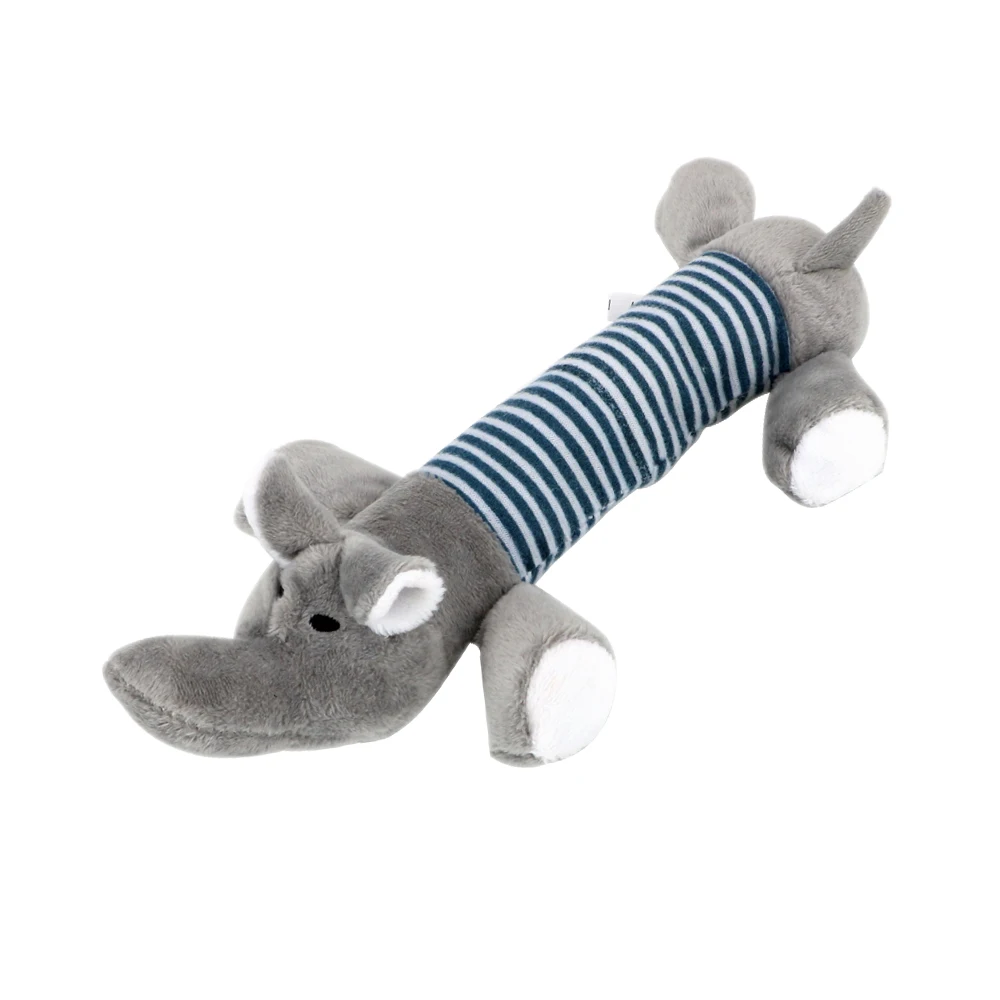 Dog Cat Fleece Toys Elephant Duck Pig Chicken Legs Pet Funny Plush Toys Fit for All Pets Popular Squeak Chew Sound Dolls - Image 10