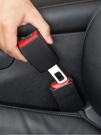 Safety Belt Cover Padding 1Pc - Car Extender Extension Buckle, Seat Belt Plug Clip, Car Accessories