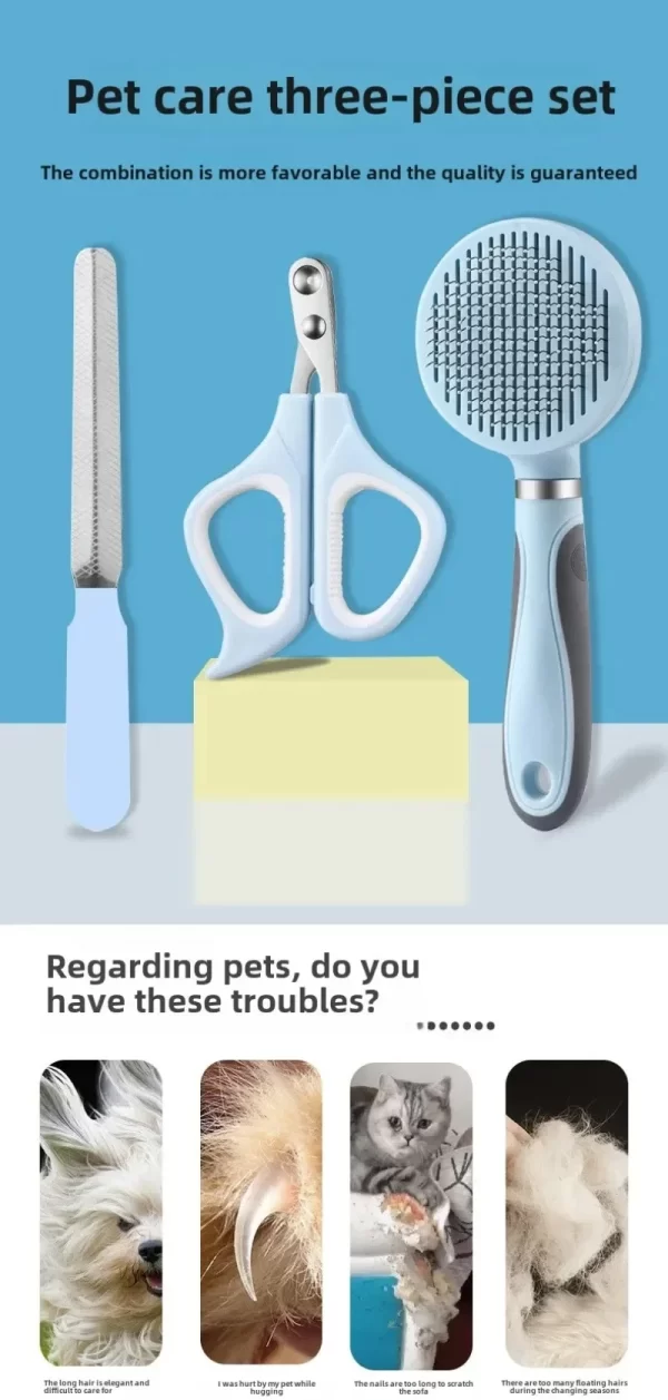 Professional Cat Nail Scissors Pet Dog Nail Clippers Toe Claw Trimmer Pet Grooming Supplies Products for Small Dogs Dog Gadgets - Image 5