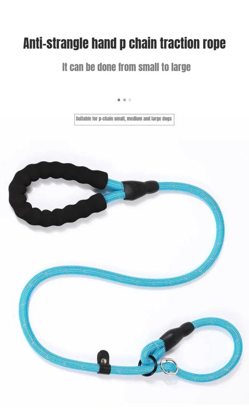 Harness Leash Dog Collar Small Puppy Accessories Explosion-proof Reflective Training Anti-escape Walking Rope Pet Traction - Image 10