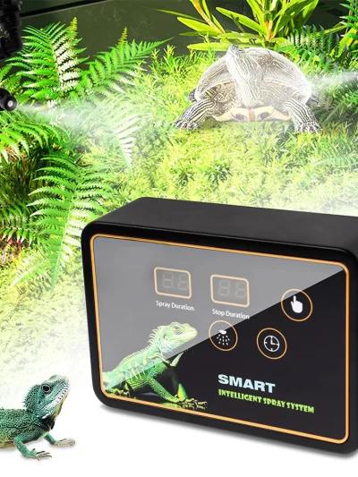 Reptile Intelligent Spray System Fogger Terrarium Humidifier Electronic Timer Automatic Mist Rain Forest Kit Control Sprinkler