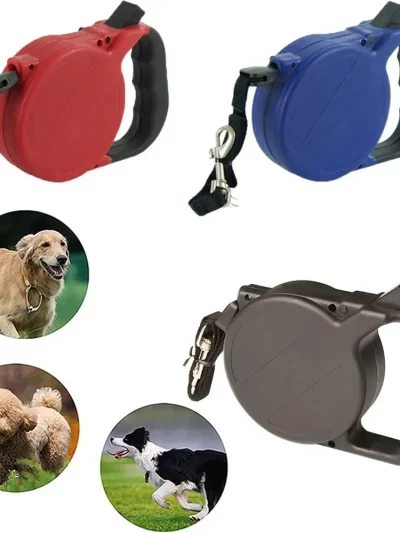 8Meter Long Strong Dog Cat Pet Extendable Retractable Traction Rope Puppy Durable  Automatic Extending Walking Leads Leash Rope