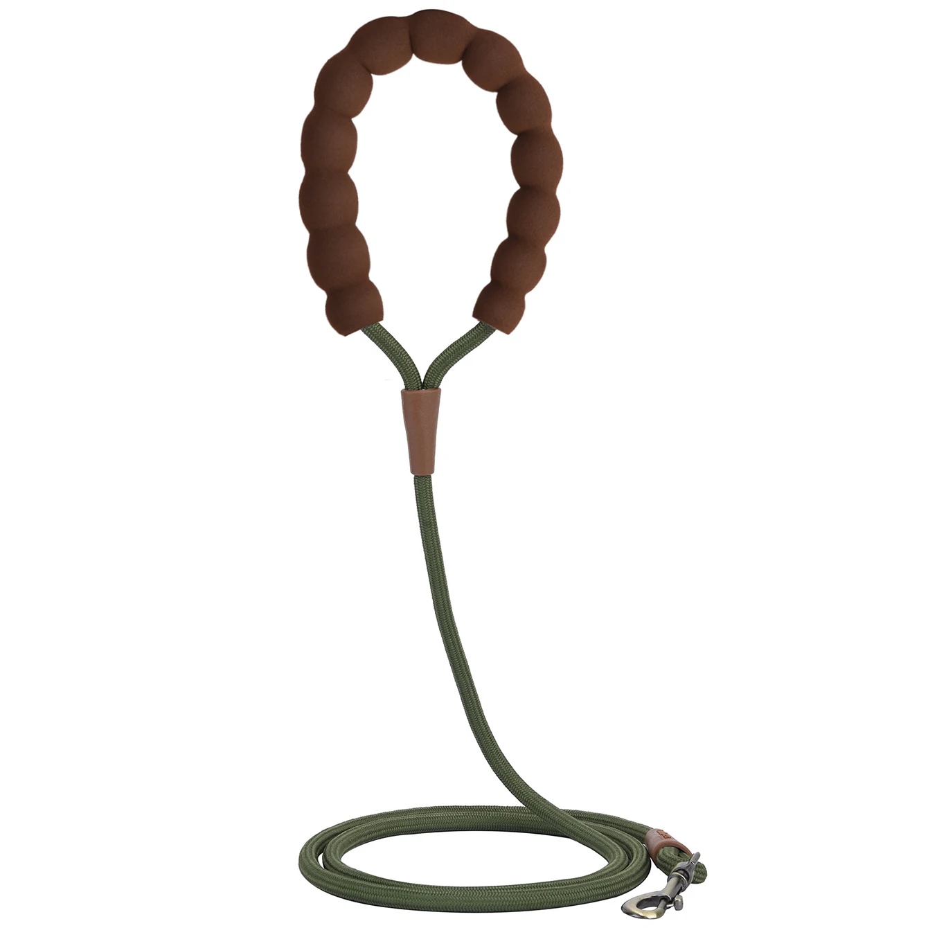 LL039--pet dog leash, 1.5-meter high density rope, soft handle, alloy buckle. - Image 9