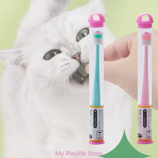 Small Pet Toothbrush for Dogs Cat Teeth Cleaning Kits Soft Silicone Bristle Dog Toothbrush Dental Care Puppy Tooth Brush - Image 9