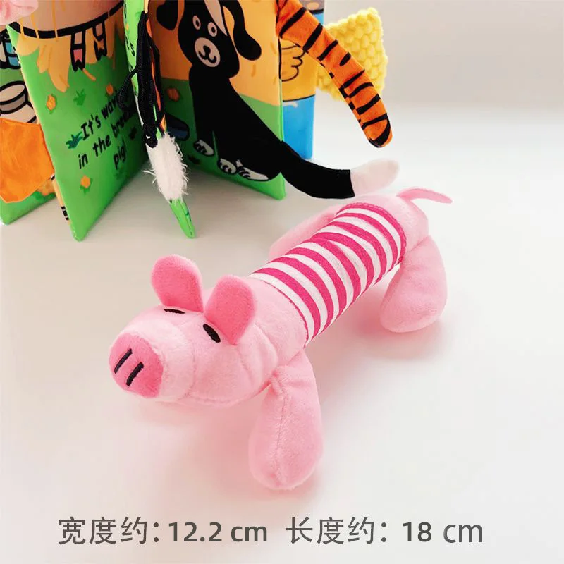 Dog Cat Fleece Toys Elephant Duck Pig Chicken Legs Pet Funny Plush Toys Fit for All Pets Popular Squeak Chew Sound Dolls - Image 8
